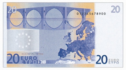 Все банкноты и монеты ЕВРО (49 фото)