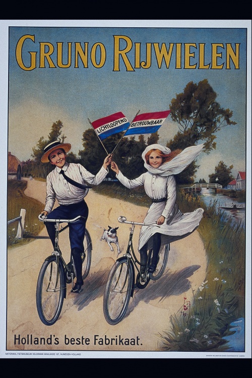 История велосипеда в плакатах.Часть 2 (28 плакатов)