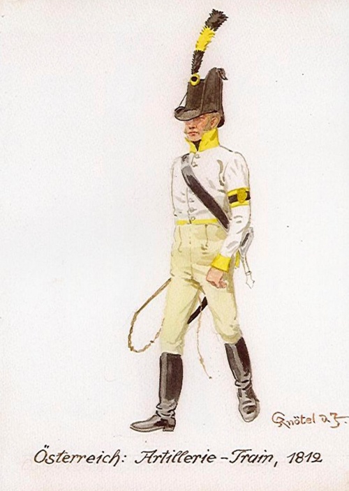 Австрийская армия 1812 года (40 работ)