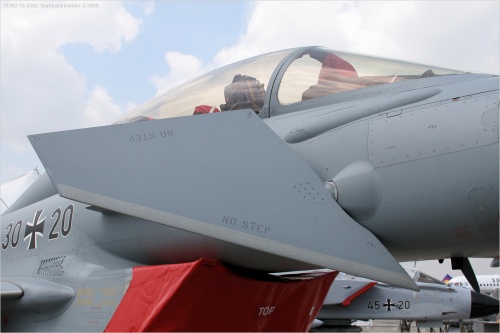 Европейский истребитель Eurofighter EF2000 Typhoon (45 фото)