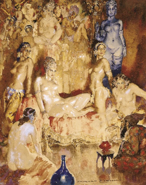 Австралийский живописец Норман Линдсей (Norman Lindsay) (329 работ)