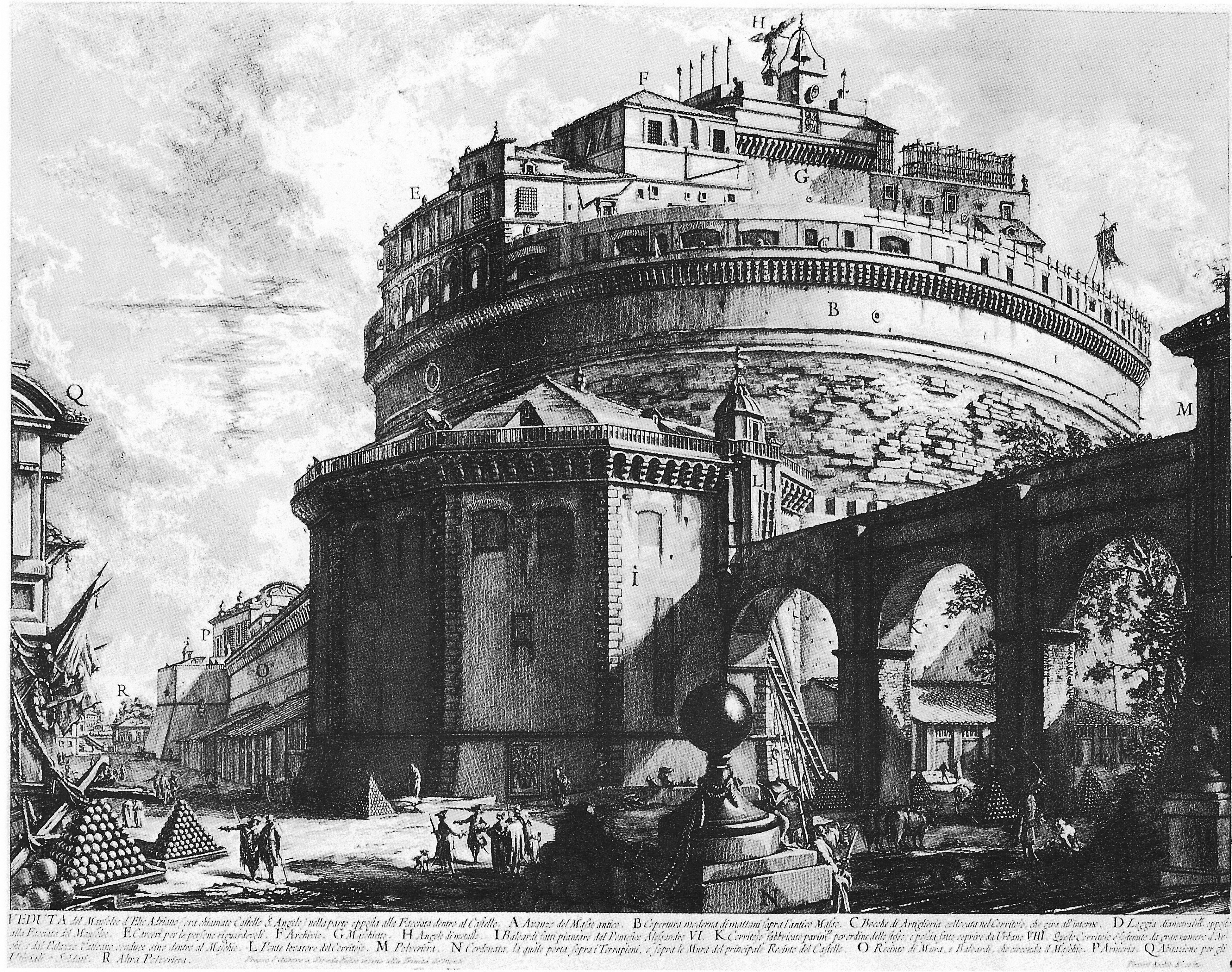 Гравюры Джованни Баттиста Пиранези (1720-1778) (136 работ) » Страница 2 »  Невседома - жизнь полна развлечений