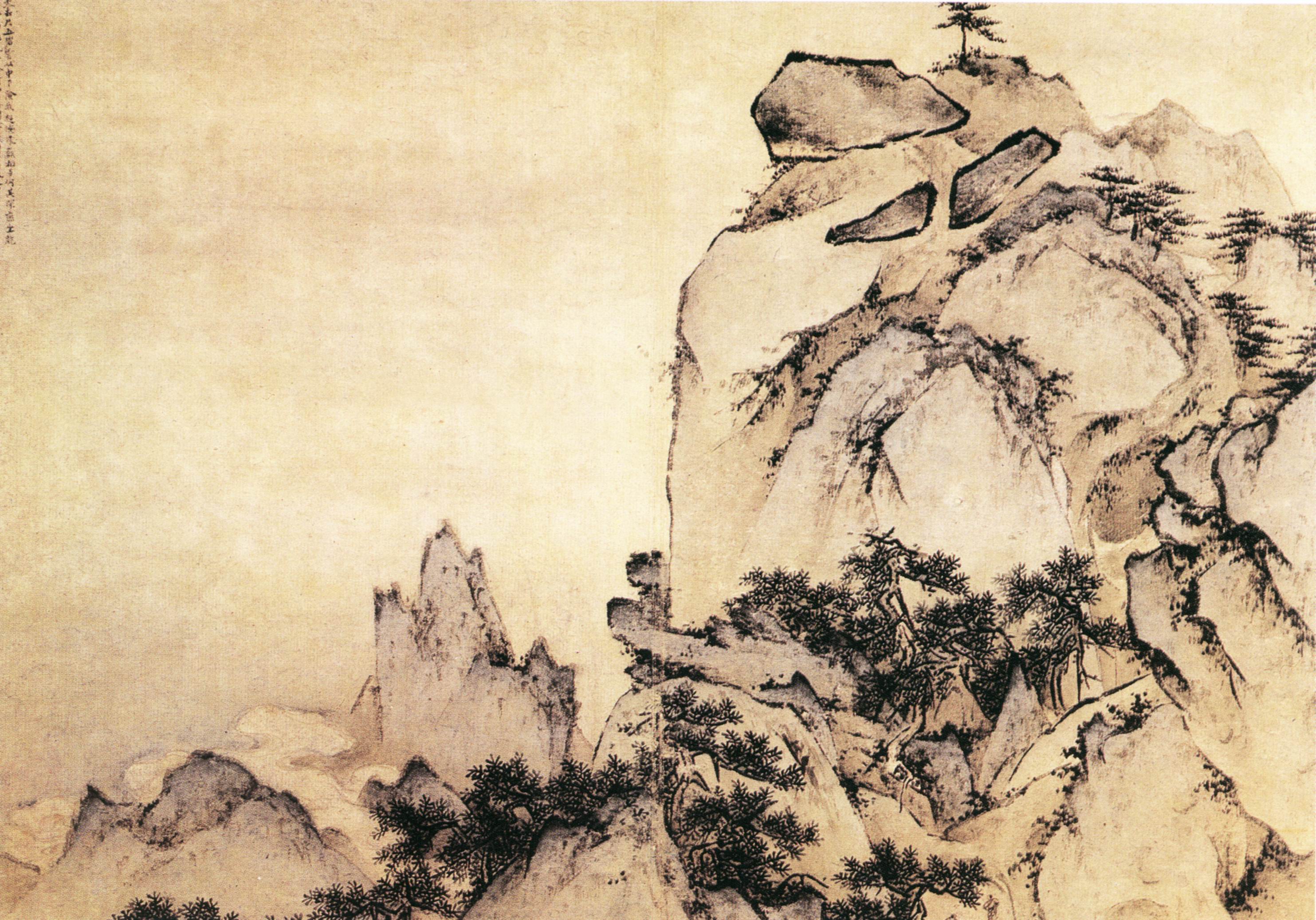 Пейзажная живопись древнего Китая