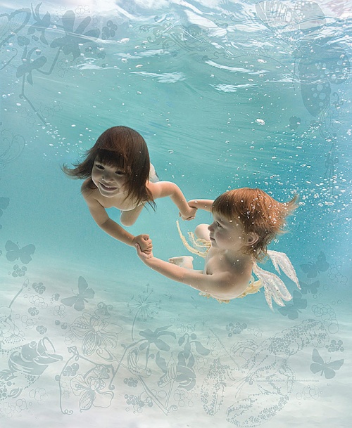 Дети под водой (31 фото)