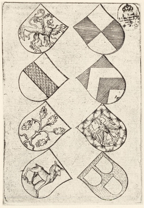 Старинные немецкие гравюры разных мастеров (25 работ)