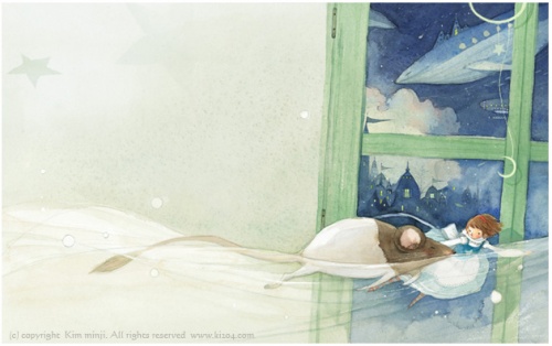 Kim Min Ji - Alice in Wonderland (Illustrations) (25 работ)