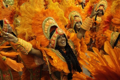 Бразильский карнавал в Рио-де-Жанейро 2009 года (48 фото)