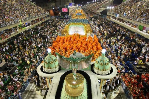 Бразильский карнавал в Рио-де-Жанейро 2009 года (48 фото)