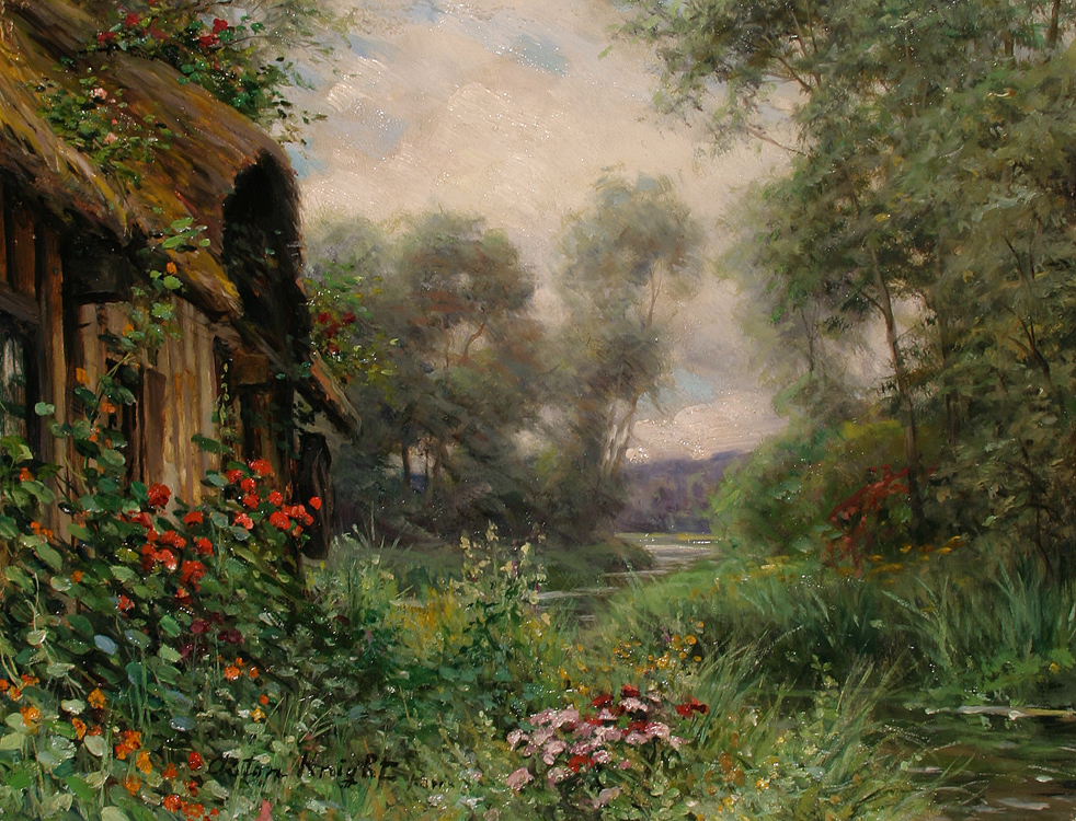 Великолепная живопись. Найт Луис Астон(Louis Aston Knight). Луис Астон Найт художник пейзажист. Пейзажи художника Louis Aston Knight. Луис Астон Найт американский художник картины.