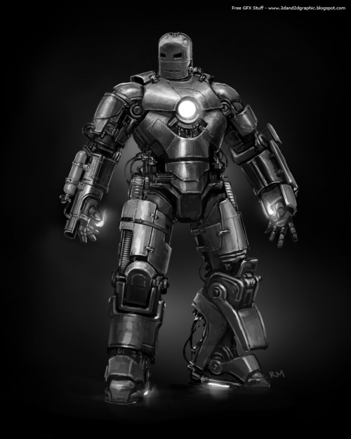 Iron Man - Concept Arts (40 работ)