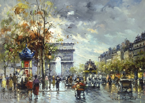 Antoine Blanchard – французький художник (76 робіт)