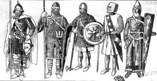 История костюма: Рыцари (17 работ)