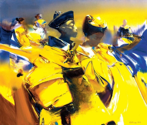 Валерий Блохин - русский художник, мастер цвета (79 работ)