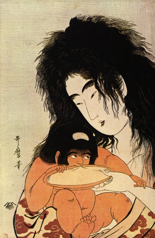 Китагава Утамаро (Kitagawa Utamaro) - японский художник (56 работ)