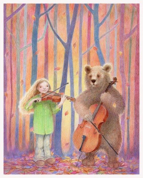 Иллюстрации к детским книгам от Kathy Hare (63 работ)