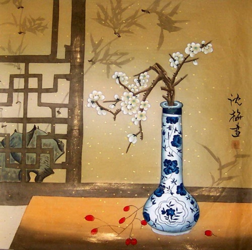 Китайская живопись. Shen Mei (32 работ)