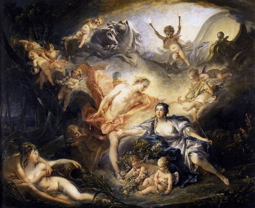 Обнажённая натура в мировой живописи 18 века (111 работ)