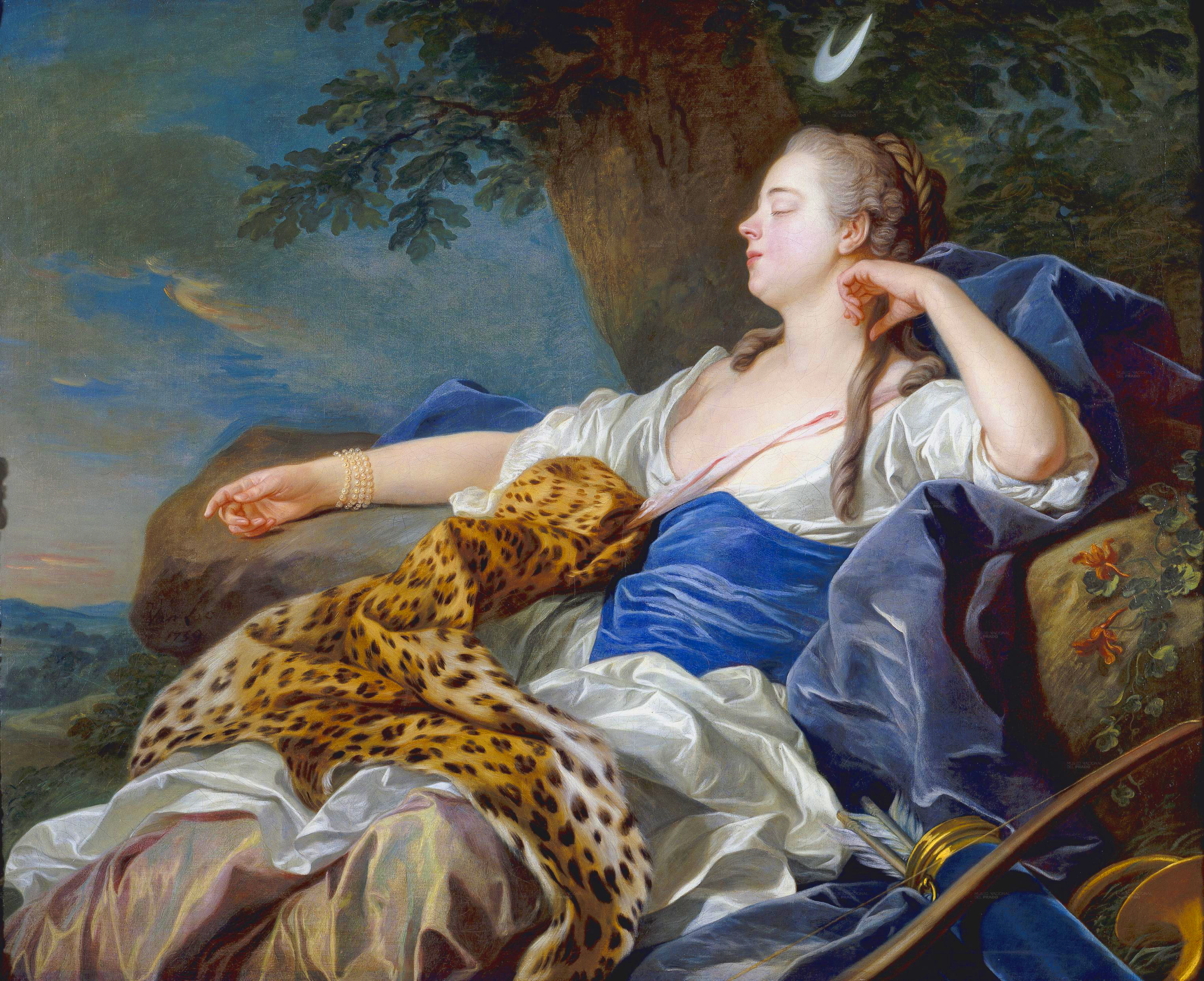 Известные мировые произведения. Louis-Michel van Loo, (1707 -1771).