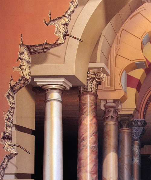 3D фрески или Арт-маскировка городских стен Джона Пью (John Pugh) (106 работ)
