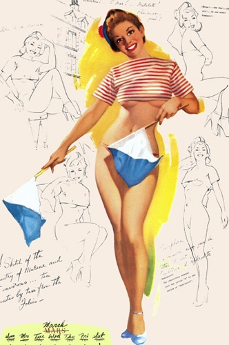 History Pin-Up. Ted Withers (62 работ)