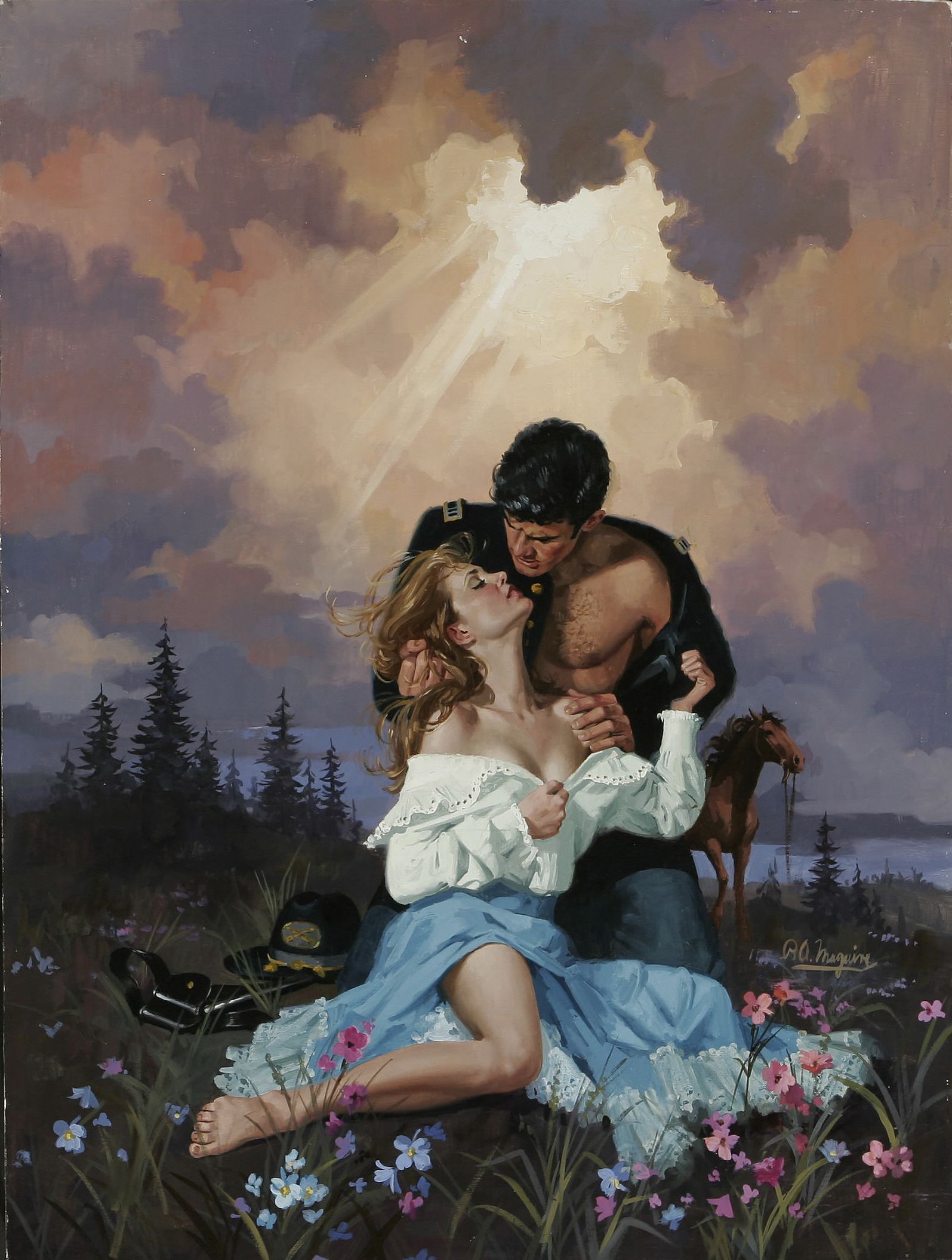Какие есть романтические произведения. Художник-романтик Альберто Панкорбо.. Красивые романтические картины.