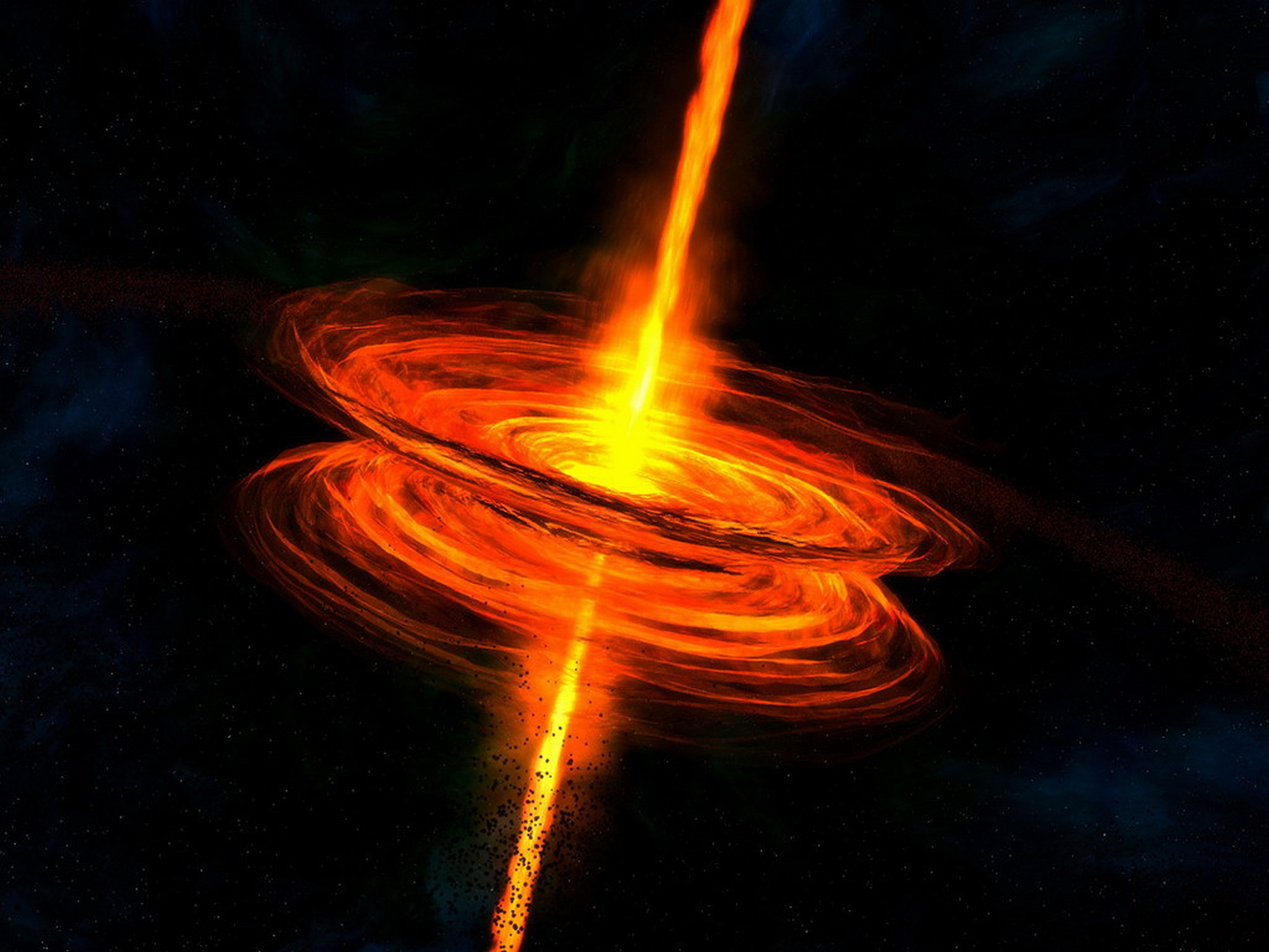 Что сильнее черной дыры. Черная дыра Квазар. Квазар 3c275. Огненный Вихрь. Огненная воронка.