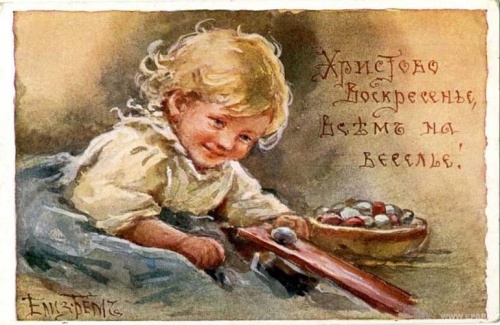 Пасхальные открытки дореволюционной России (317 открыток)