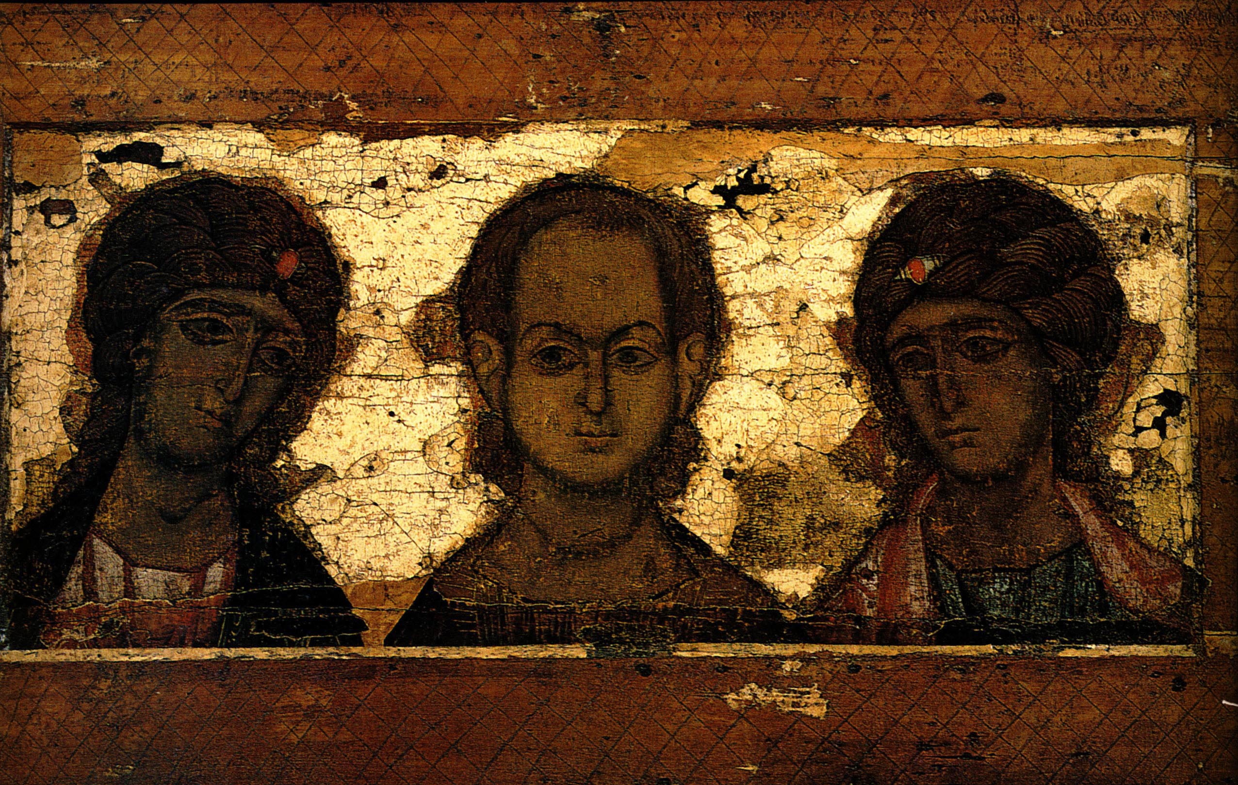 Спас 12 век. Третьяковская галерея иконы Деисус.