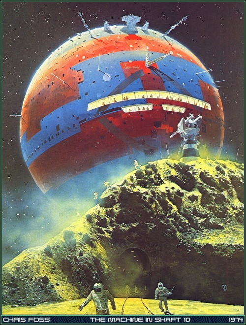 Космические фантазии от Chris Foss (99 работ)