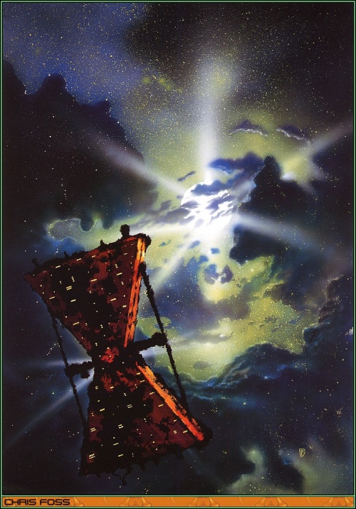 Космические фантазии от Chris Foss (99 работ)