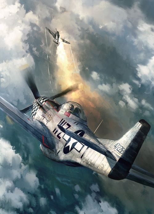 Вторая мировая война в картинках и рисунках 1 (Авиация) (144 работ)