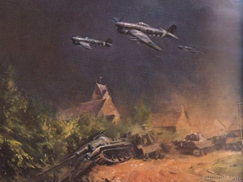 Вторая мировая война в картинках и рисунках (30 работ)