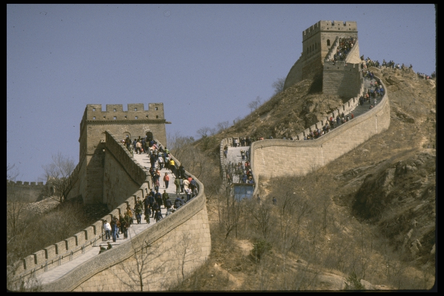 Kilometros de la muralla china
