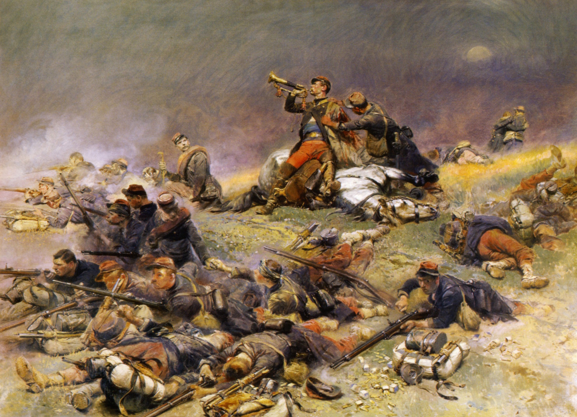 После поражения в войне с германией. Франко-прусской войны 1870—1871 годов..
