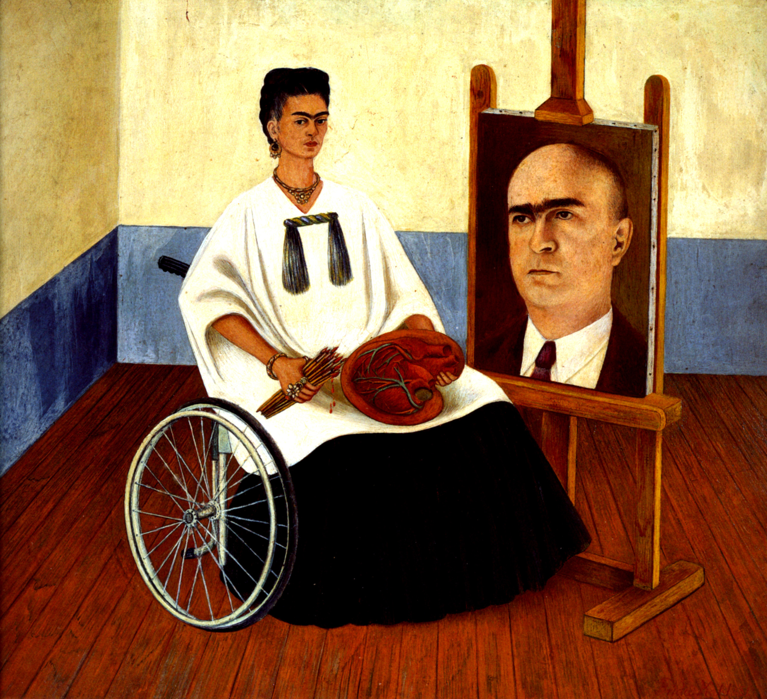 Кало картины. Фрида Кало автопортрет. Фрида Кало картины. Фрида Кало автопортрет с портретом доктора Фарилла. Фрида Кало (1907-1954).