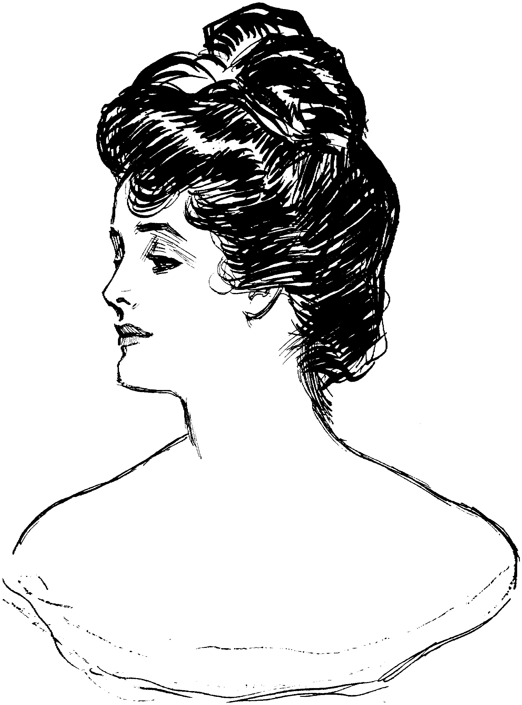 Девушки гибсона. Charles Dana Gibson девушка. Девушка Гибсона прическа. Прически 19 века.