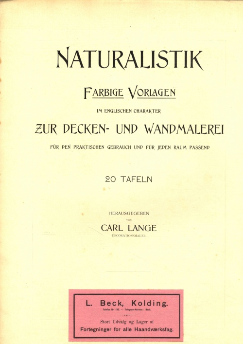 Carl Lange: Naturalistik (~1900 г) (31 работ)