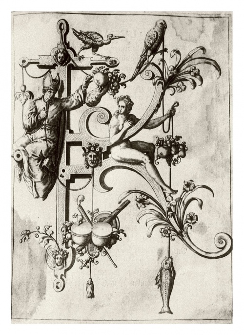 Алфавит Johann Theodor de Bry (25 работ)
