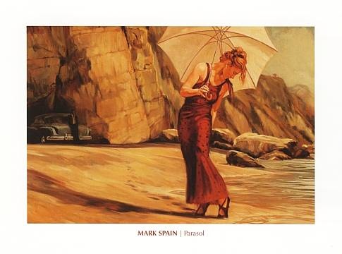 Женский образ в творчестве Mark Spain (66 работ)
