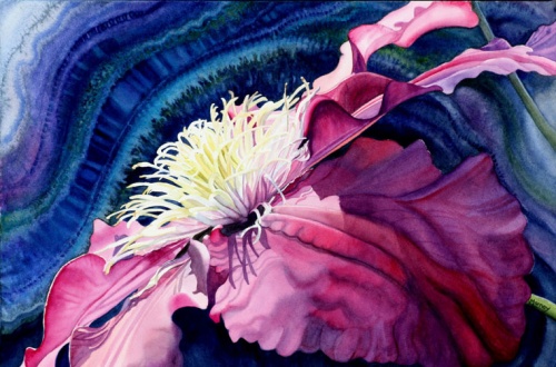 Цветочные акварели от Marney Ward (47 работ)