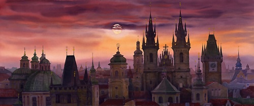 Городской пейзаж художника Юрия Шевчука (185 работ)