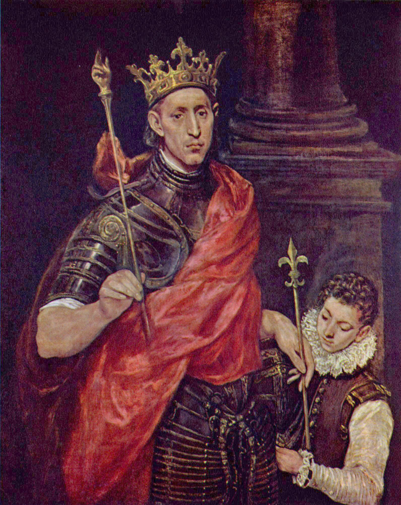Король св. Людовик IX Святой Король Франции. Людовик 9 Святой Король Франции. Король Людовик IX Святой (1226-1270). Эль греко Святой Людовик Король Франции.