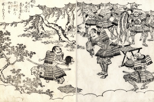 Гравюры Утагава Куниёси. Самураи (34 работ)