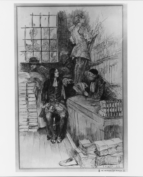 Американский живописец и иллюстратор Эдвин Остин Эбби (Edwin Austin Abbey) (150 работ)