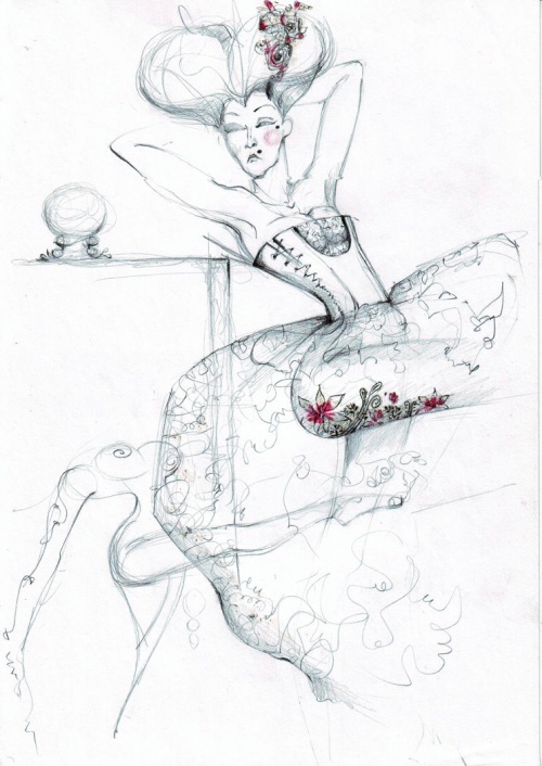 Fashion Illustrations by Elena Sofia Tinis (92 работ)