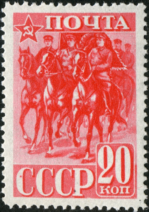 Почтовые марки Великой Отечественной Войны (100 марок)