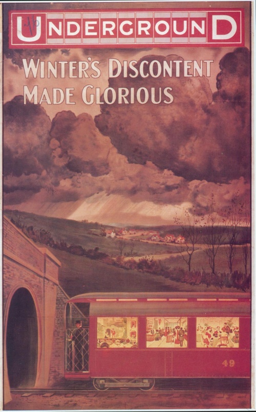 London Underground - Ретро плакаты в лондонском метро, 1908-1933 гг. (57 плакатов)