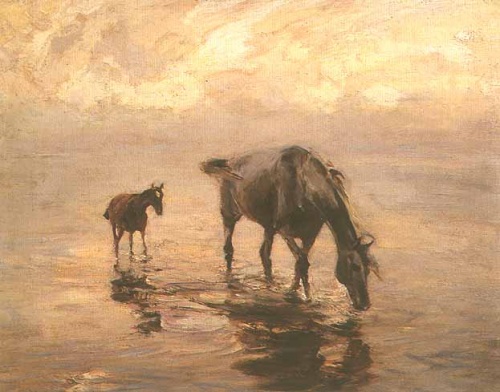 Польский художник Alfred Wierusz-Kowalski (1849- 1915) (114 работ)