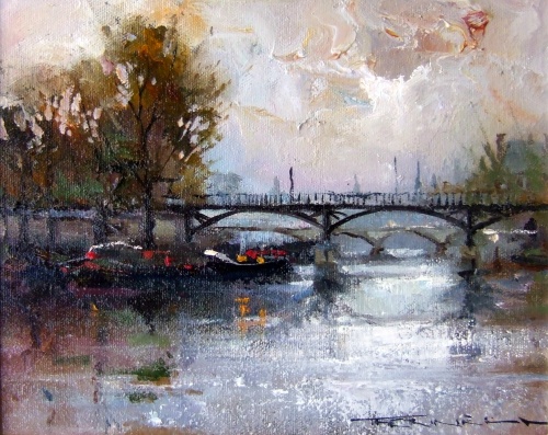 Paris and Rain by Australian artist Peter Fennell (20 works)