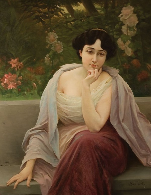 Французский художник Jules Scalbert (1851-1928) (46 работ)